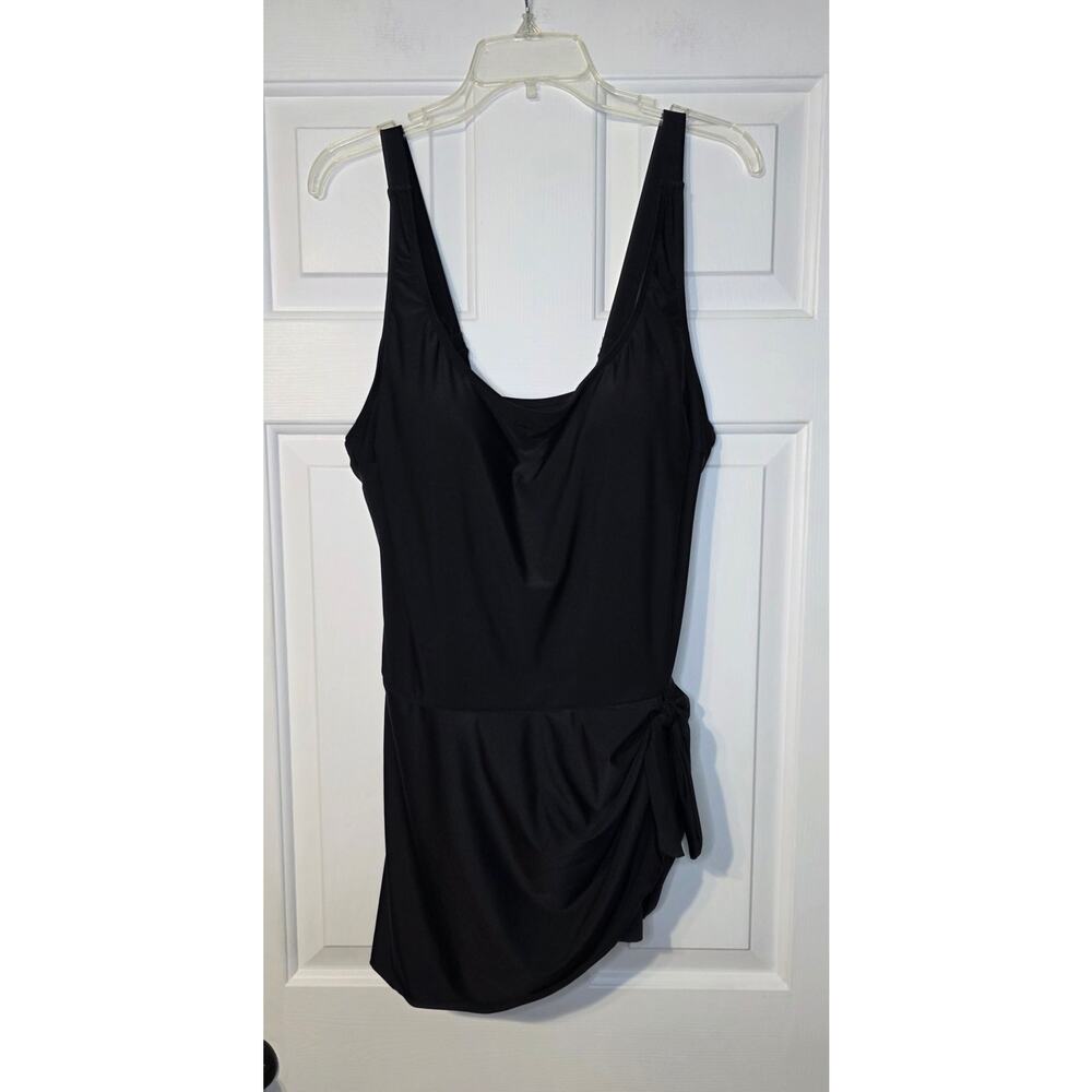 EOMENIE Women's‎ Black Swimsuit Size 2XL One Piece NWT